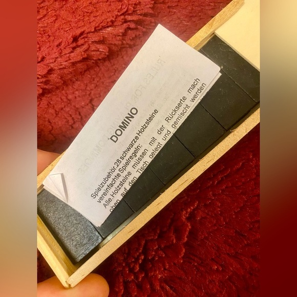 Wooden Domino Set (2 boxes ) - Picture 3 of 4